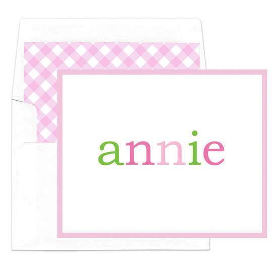 Annie Folded Note Cards